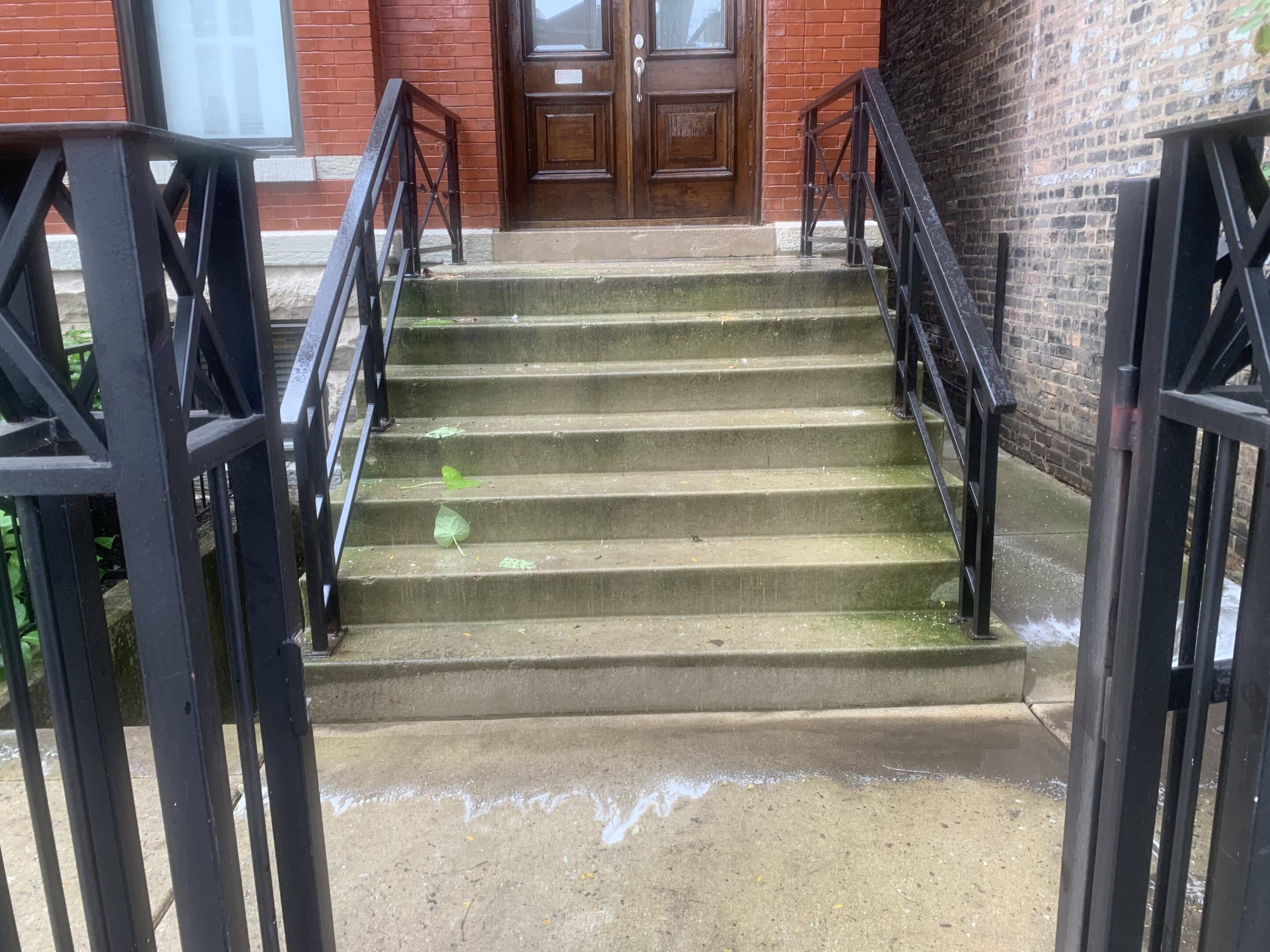 Limestone Stair Cleaning Chicago