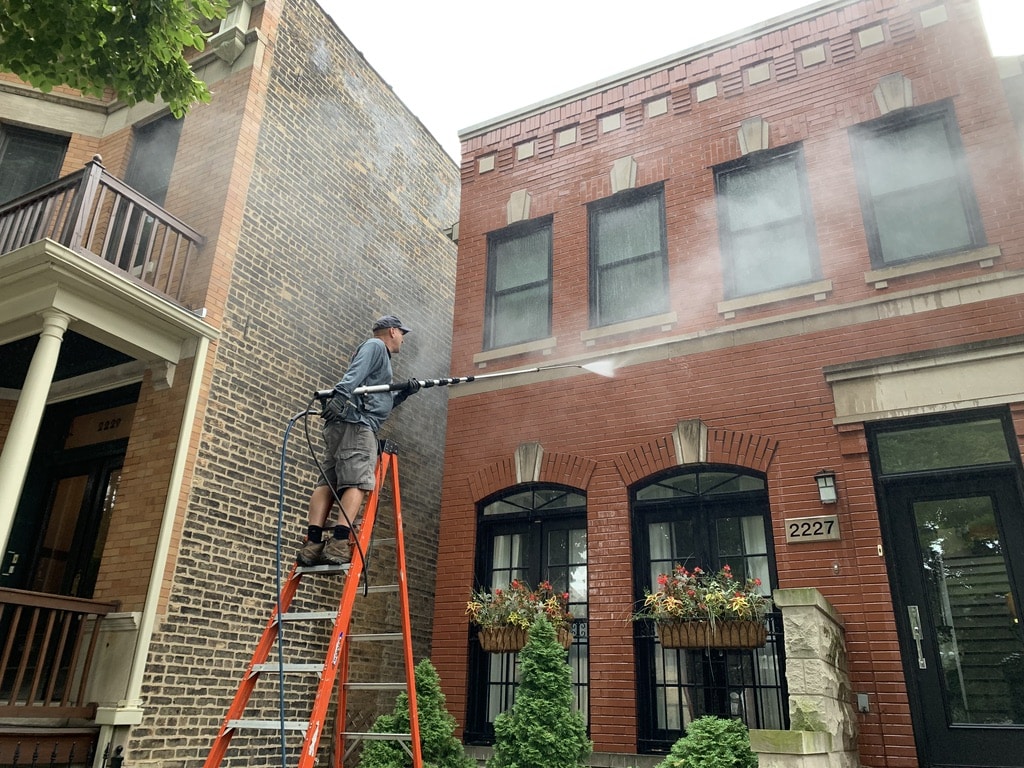 Limestone Cleaning Chicago