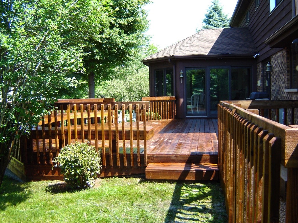 Deck Cleaning Chicago After Pic