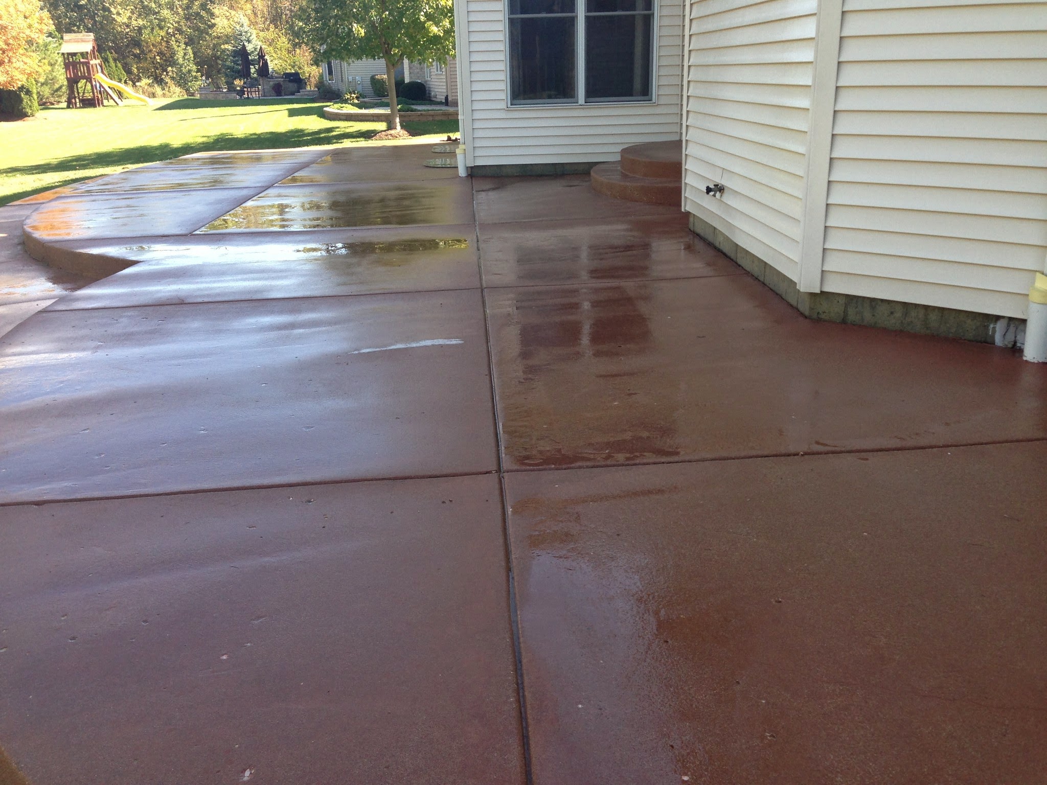 Concrete Patio Cleaning Chicago